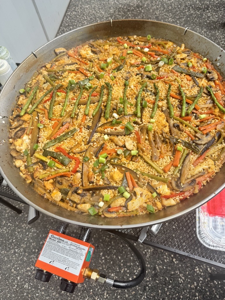 Paella de Verduras — vegan paella Melbourne