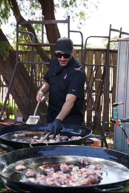 Nacho cooking live