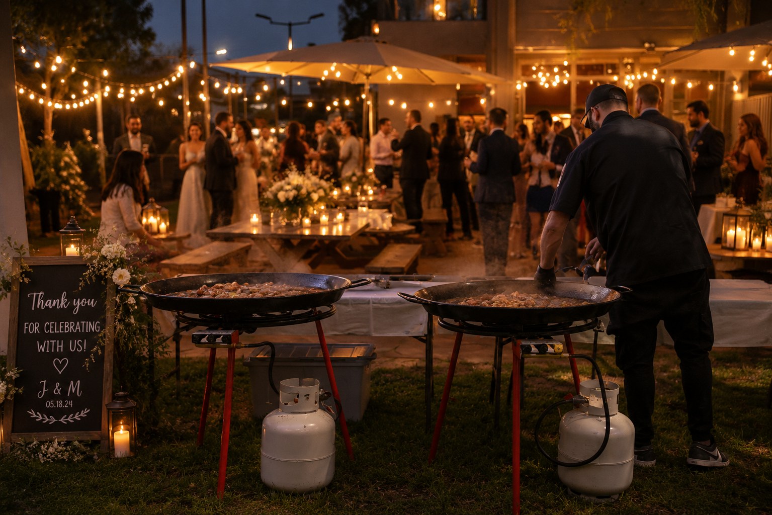 Wedding paella catering Melbourne